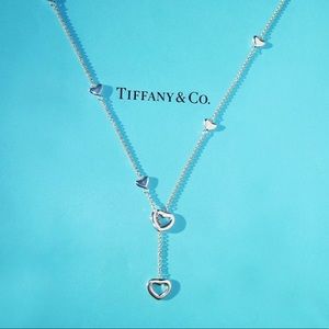 Tiffany & Co Heart Lariat Necklace